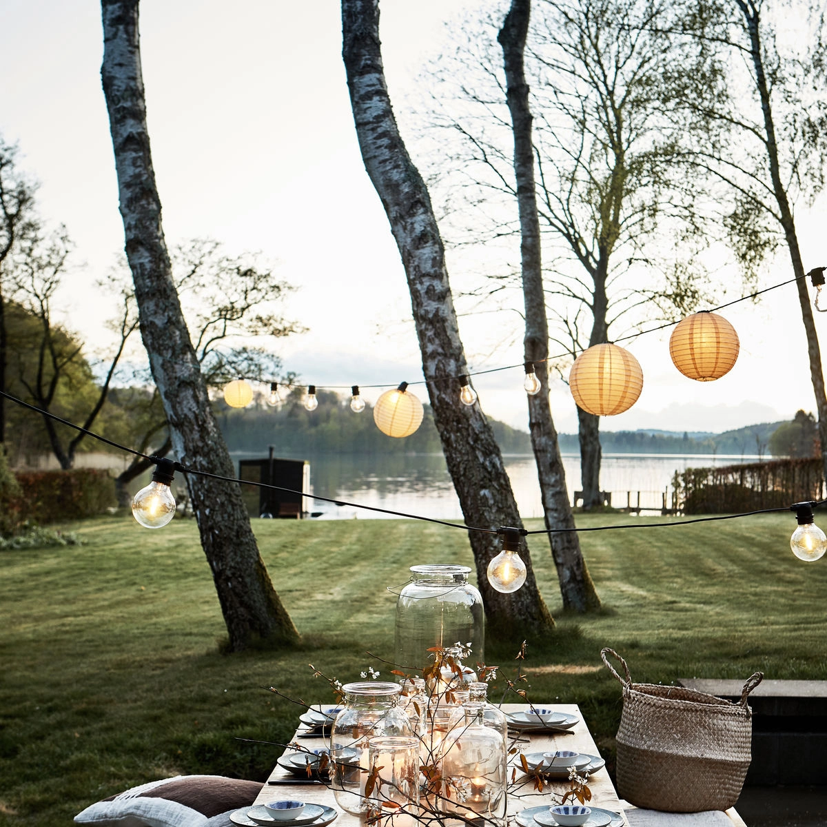 House Doctor Soni Lampunvarjostin 10-pakkaus, Hiekka - Image 3