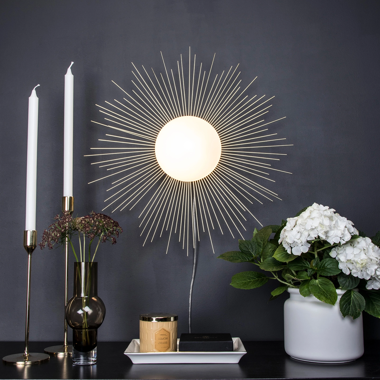 Globen Lighting Soleil Plafondi/seinävalaisin Ø 56 Cm - Image 6