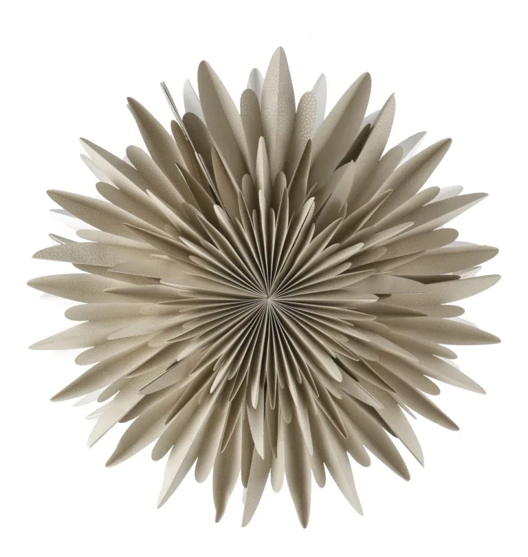 Scandi Living Luna Adventtitähti Beige Pilkullinen - Image 2