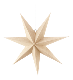 Scandi Living Bare Adventtitähti Luonnollinen