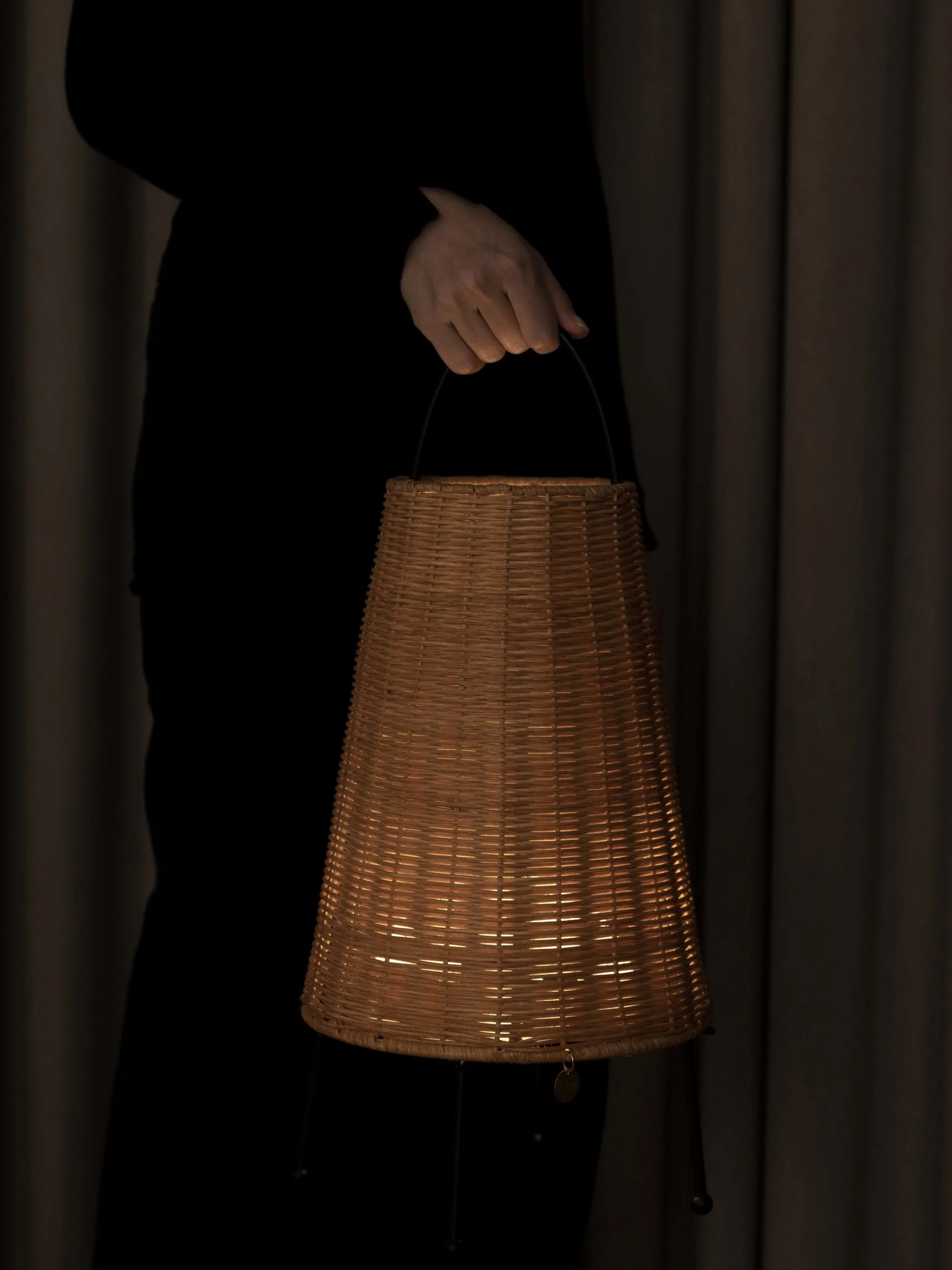 Ferm LIVING Porti Braided -pöytävalaisin 50 Cm - Image 6